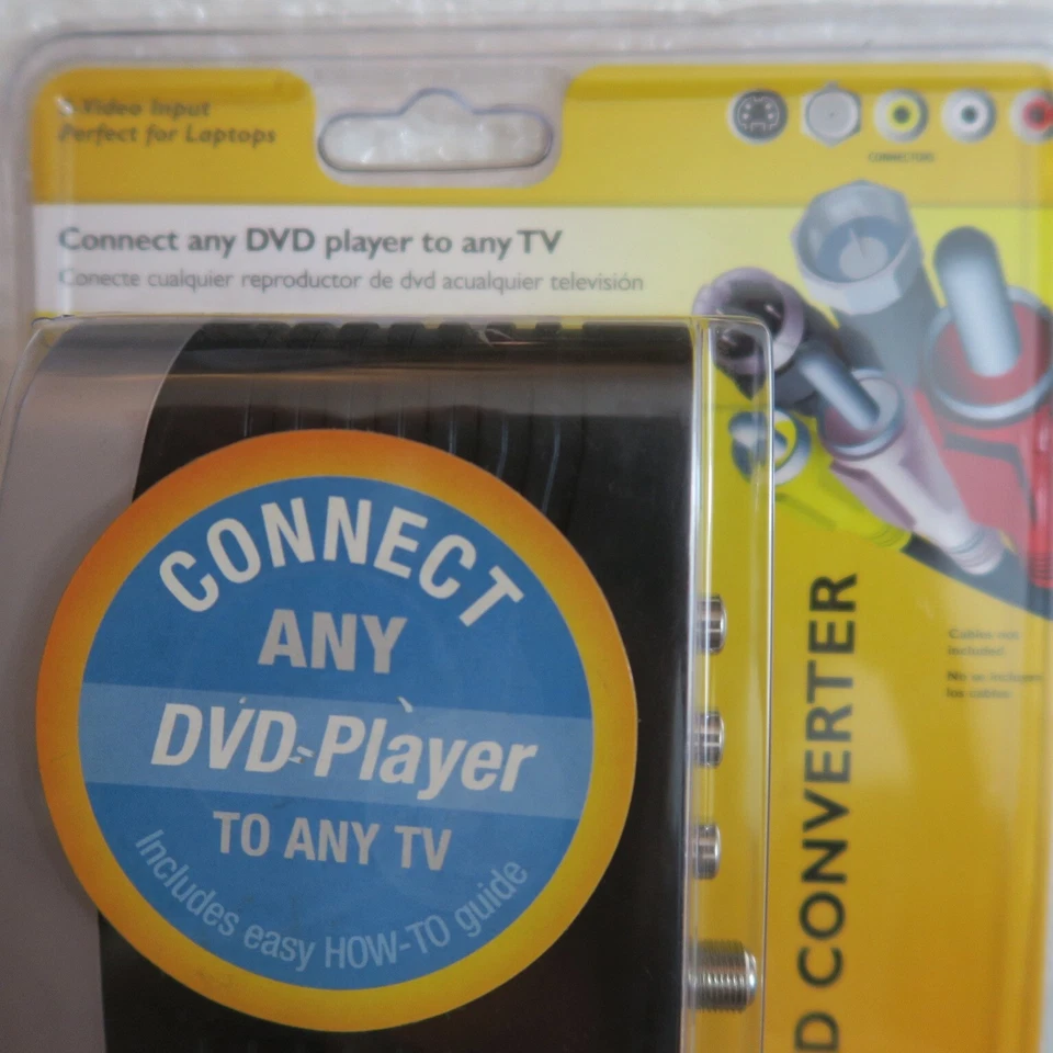 Philips DVD Converter PH61159 RF Modulator Video RCA Converter NOS New/Old Stock - Image 4 of 4