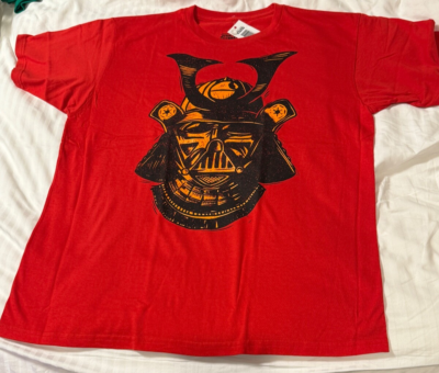 STAR WARS スターウォーズ CELEBRATION JAPAN Tシャツ IN HAND nwt STAR WARS CELEBRATION JAPAN 2025 samurai DARTH VADER t
