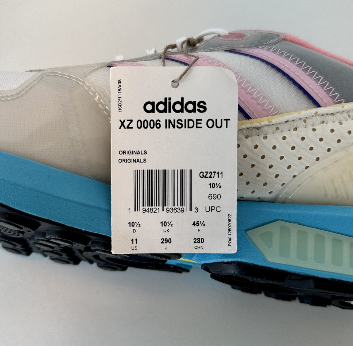 Size 11 - adidas ZX 6000 Inside Out XZ 0006 Pack - Orbit Size 11 - adidas ZX 6000 Inside Out XZ 0006 Pack - Orbit