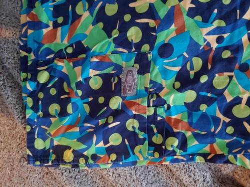 Scrubzone Women's Scrub Top Size M Multicolored Preowned - Picture 6 of 9