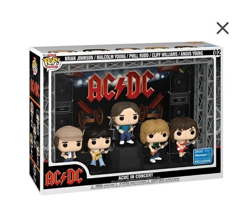 AC/DC In Concert 2022 Walmart Exclusive Funko POP! Tour Moments ACDC New!