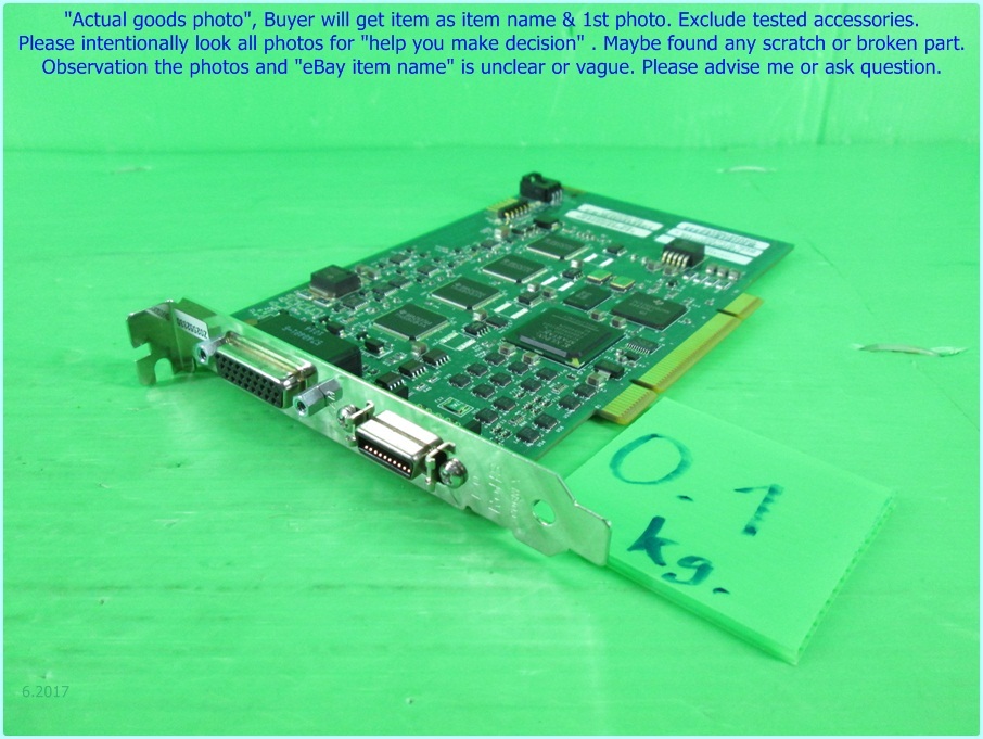 COGNEX CFG-8504-000 801-8504-11R card as photo, sn:2330 dφm pp, DHL to US.