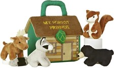 ebba - Baby Talk - 7" My Forest Friends Engaging Baby Stuffed Animal
