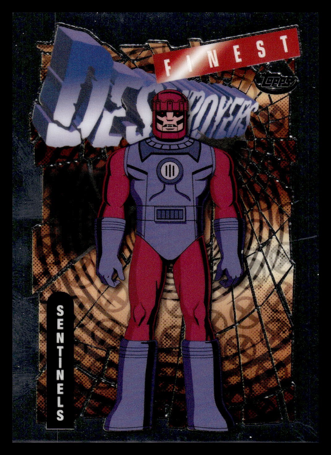 X-Men 97 Topps Finest 2025 Finest X-Men '97 #45 Sentinel C