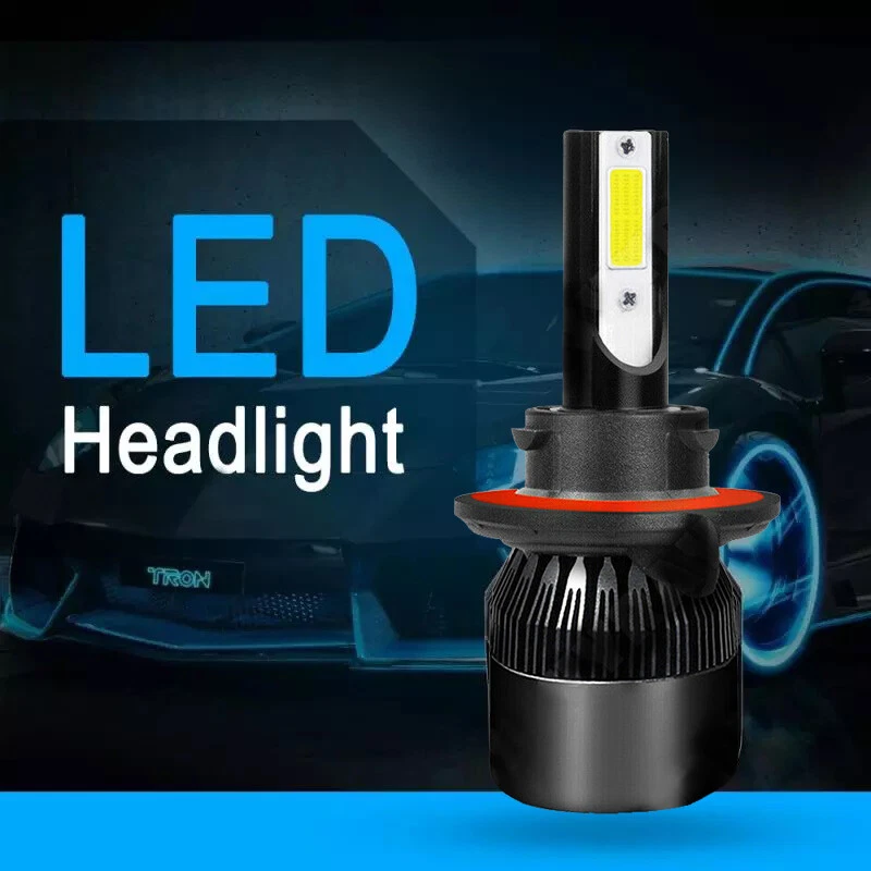 PARA Dodge Neon 2005 8000K Faro LED Alto/Bajo + Luz Antiniebla 4 Bombillas Combo Kit Foto 2 de 4