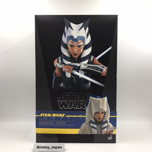 Star Wars Ahsoka Tano The Clone Wars 1/6 Scale Figure Hot Toys TMS021 Used Japan