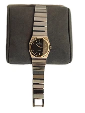 VTG Concord  Mariner SG Watch Swiss SS Bracelet &18K Gold Quartz Fresh Battery