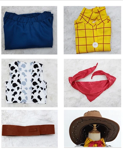 Toy Story Woody Halloween Cosplay Costume Cloth For Adult Men's & Women Suit - Bild 3 von 11