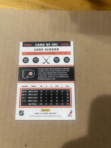 2012-13 Panini Score NHL HOCKEY Card BASE+Inserts+Parallels FINISH YOUR SET READ - Picture 84 of 163