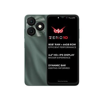 itel ZENO 10-6.6'' HD+ Display with Dynamic Bar 4GB RAM+64GB-NO USA TARIFFS