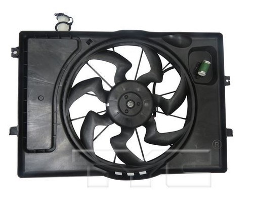 TYC 623820 Rad&Cond Fan Assy for Hyundai Elantra 2.0L 2017-2020 Model ...