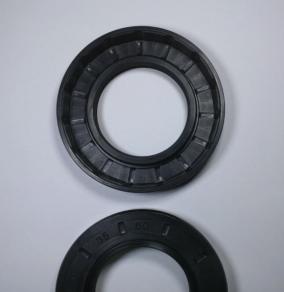 JUEGO DE 2 SELLOS DE TRANSMISIÓN FINALES VOLKSWAGEN T1 BUG SUPER BEETLE T3 GHIA 1969-79 Foto 2 de 2