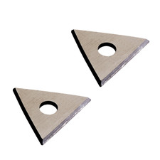 Replacement Bahco Ergo 625 25mm Triangle Scraper Blade High Carbon Steel 2 Pcs