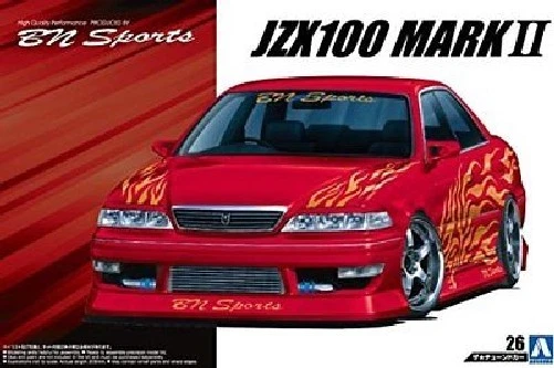 Aoshima TOYOTA BN Sports JZX100 Mark II Tourer V '98 Plastic