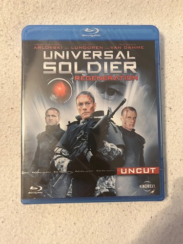 UNIVERSAL SOLDIER: REGENERATION 2010 BLURAY UNCUT (Blu-ray) Neu/ OVP/OOP Rarität