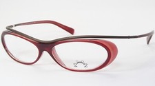 Eye'DC V 302 013 Burgundy UNIQUE RARE EYEGLASSES GLASSES EyeDC 54-14-140 France