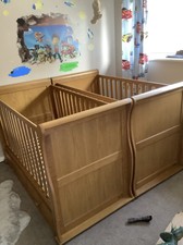east coast langham sleigh cot bed