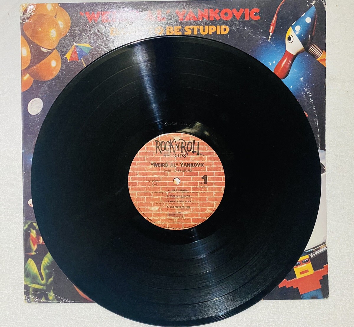 WEIRD AL YANKOVIC - DARE TO BE STUPID - Vinyl - 1985 | eBay
