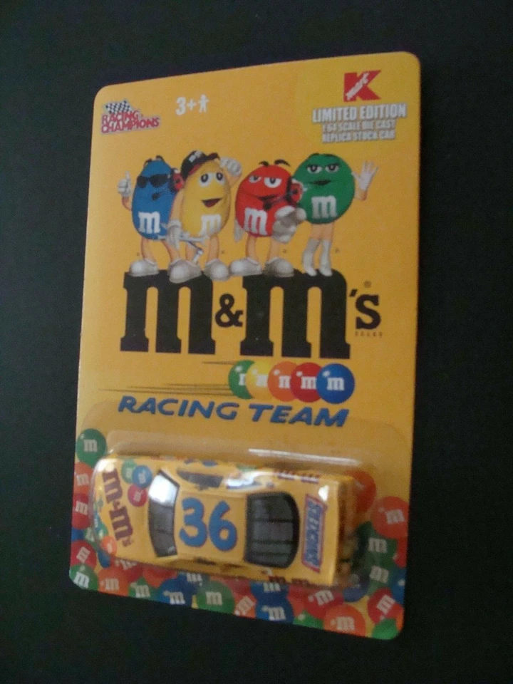 M&M's #36 PONTIAC - driver: KEN SCHRADER - LIMITED EDITION K-MART 1:64 CAR RC'02 - Image 2 of 4