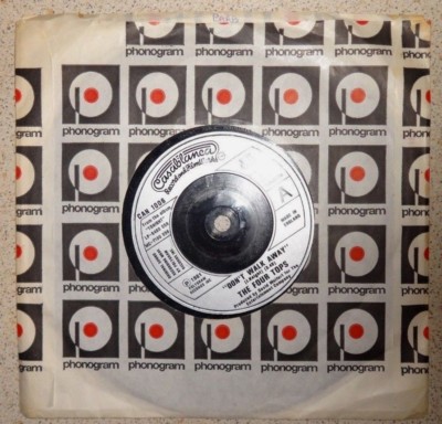 Four Tops, Don't Walk Away 7'', Casablanca Records