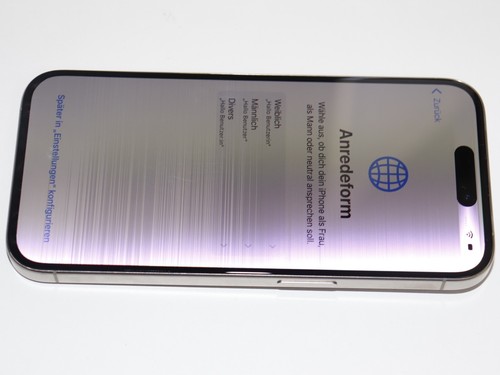 Apple iPhone 15 Pro Modell A3102 - Grau - Smartphone - Einzelteile/Defekt - Zdjęcie 4 z 17