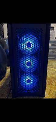 Built desktop computer, black computer, tower size, used for 3-4 years