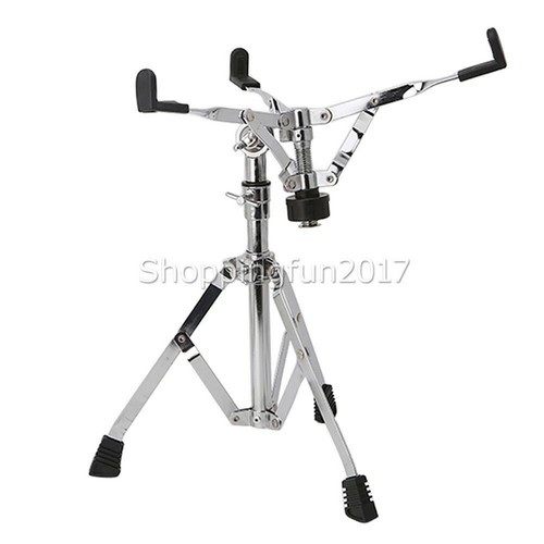 10-14" SNARE DRUM STAND MEDIUM WEIGHT DOUBLE BRACED LEGS ADJUSTABLE BASKET OZ - Picture 2 of 9