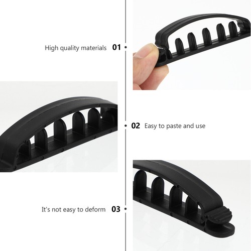 12 PCS Multifunktionales Kabelfixiergerät Kabel-Organizer Kabel-Organizer-Clips - Bild 7 von 12