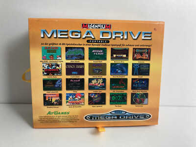Console portable Millennium SEGA Megadrive - 20 jeux inclus - Jeux vidéo