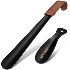Shoe Horn Long 42cm, Shoe Horn Small 19cm, Heavy Duty Metal Shoehorn S...
