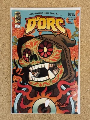 D ORC 1 IMAGE COMICS J GONZO SUGAR SKULL VARIANT SIGNED W/ COA LTD 500 SOLD OUT
