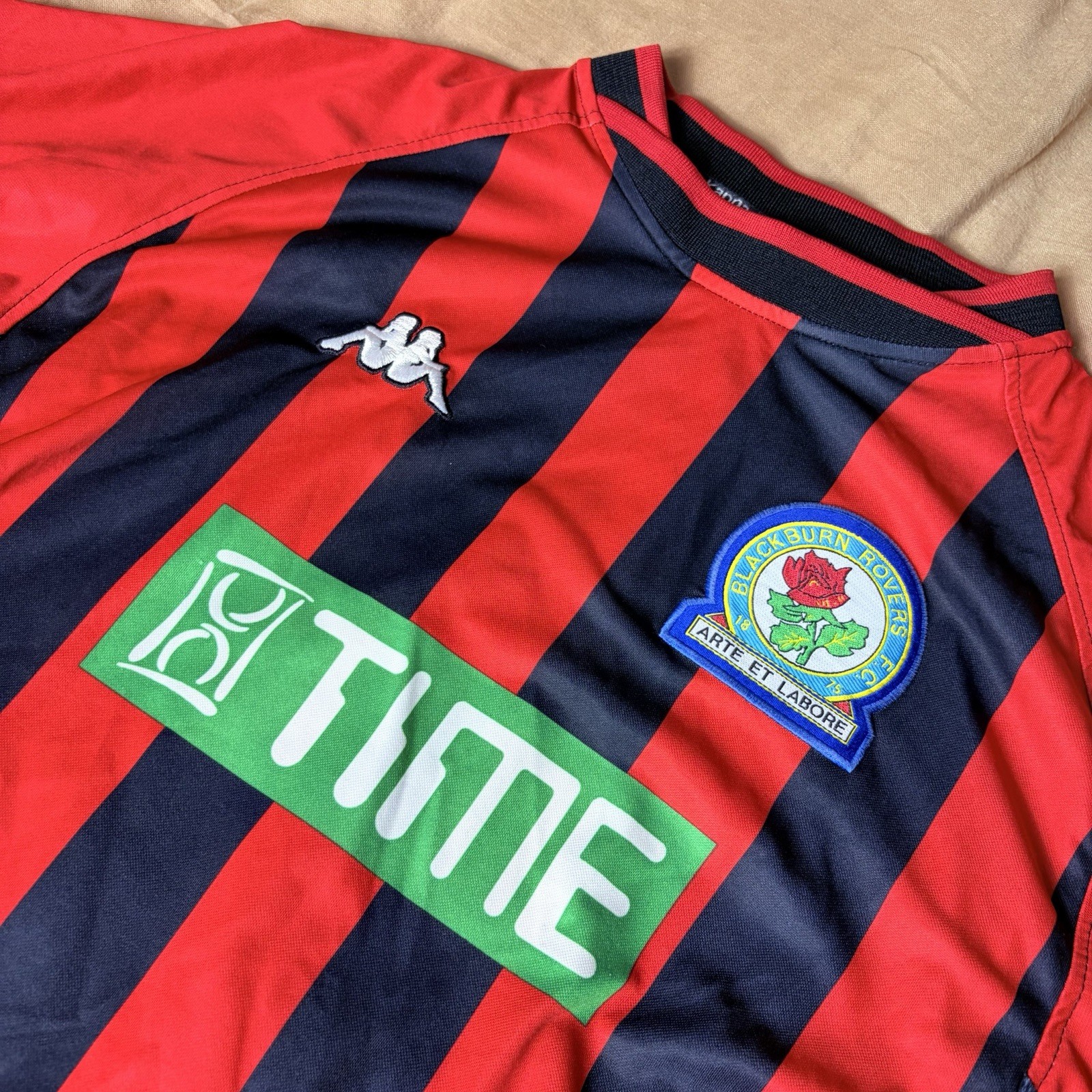 Vintage KAPPA BLACKBURN ROVERS Away 2000/2001 Men's Jersey Shirt Trikot Size XL