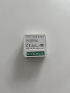 Tuya / SmartLife Mini Interrupteur intelligent Wifi 16A Prise en charge du module 2 Contrôle des voies