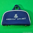 Vintage Barbie Doll American Airlines #984 Blue Tote / Purse Near Mint ~ 1960's