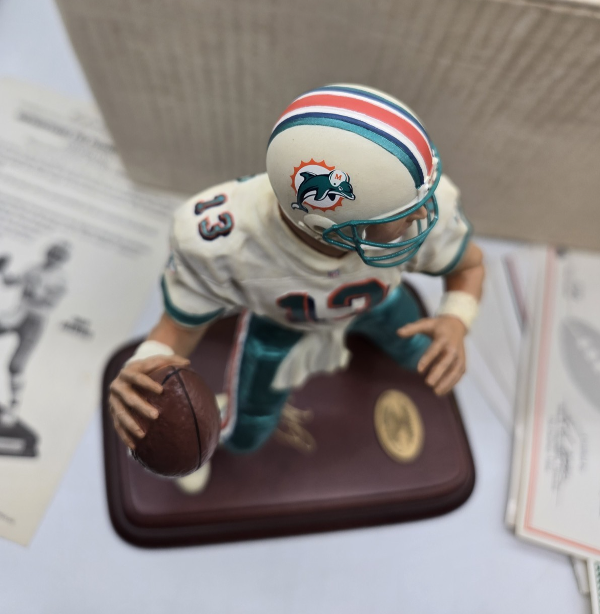 Dan Marino The Danbury Mint NFL Figure Figurine Statue MIAMI