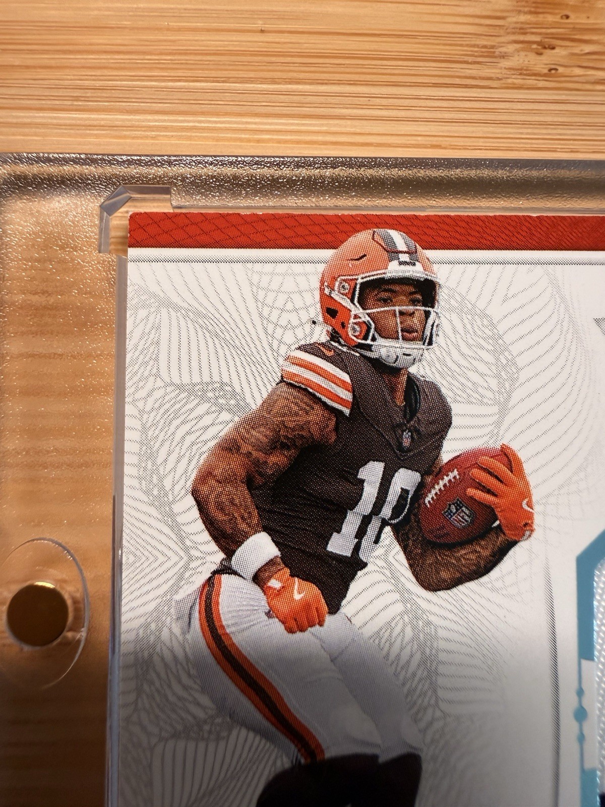 2025 Panini National Treasures - Rookie Card Patch Auto Quinshon Judkins /99 view 6