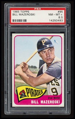 1965 Topps Bill Mazeroski #95 card