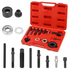 13Pcs Power Steering Pump Pulley Puller Remover & Alternator Installer Tool Kit