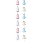 12 pcs Self-adhesive Wall Hooks Cartoon Cat Wall Hangers Plastic Decorative