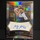 2025 Panini WNBA Select #SG-MM Maya Moore Signatures Auto Silver Prizm Lynx