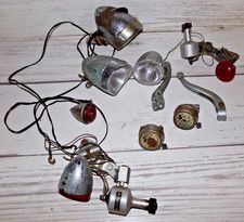 Vintage Lot Schwinn Bicycle Generator Headlight Lamp Parts Lights