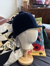 Charles Owen Beagler Navy Velvet Hat (55)63/4 Immaculate Show Hat