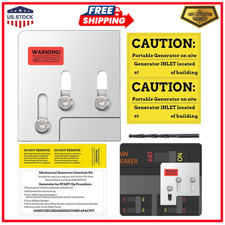 Generator Interlock Kit for Square D QO Homeline 150 or 200 Amp Main Breaker
