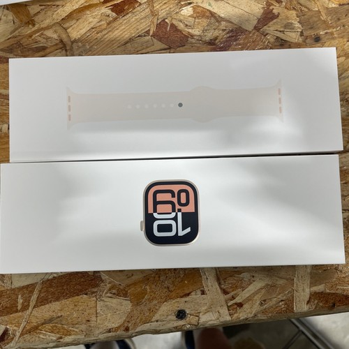 Apple Watch Series 10 42mm GPS Rose Gold w/ S/M Light Blush Band MWWH3LW/A - Photo 5 sur 8