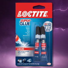 Super Glue 0.07 oz. Liquid Clear Tubes 2-Pack 
