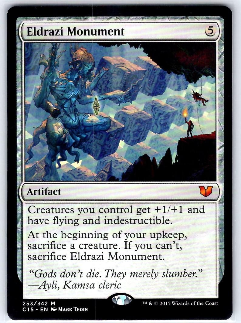 Eldrazi Monument 253 Mythic Commander 2015 MTG LP