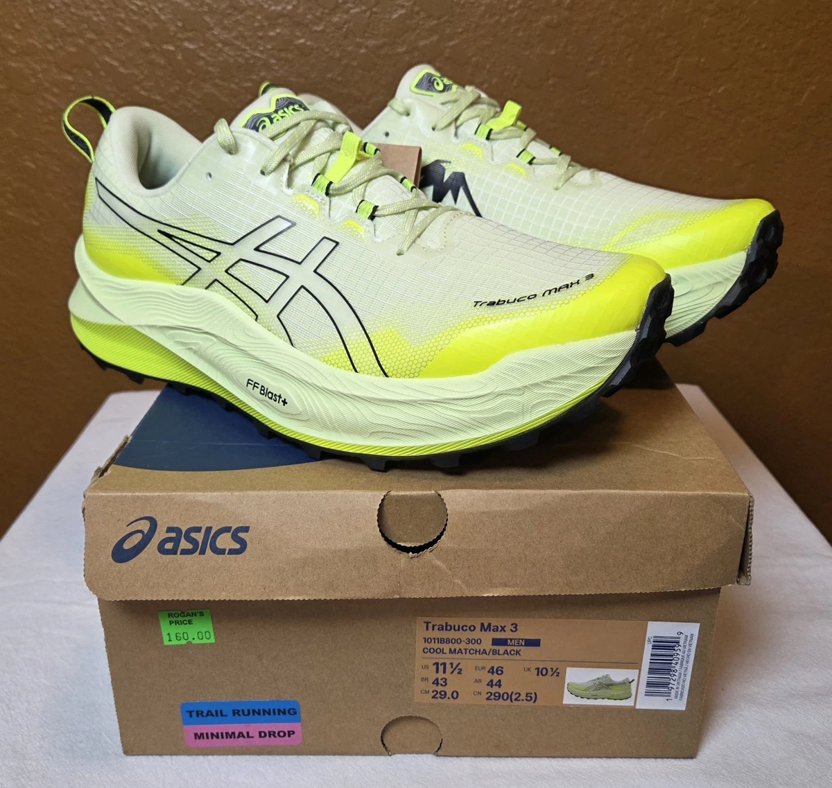 Asics Trabuco Max 3 Cool Matcha for sale | eBay