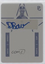 2019 Leaf Perfect Game All-American Classic Quad Patch 1/1 Drew Bowser Auto 0e3u
