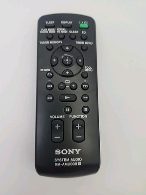 RM-AMU009 Replace Remote fit for Sony Mini Hi-Fi Component System WHG-CX5iP