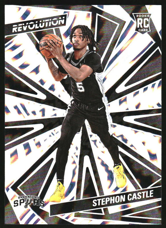 2024-25 Panini Revolution Lightning #116 Stephon Castle RC /175